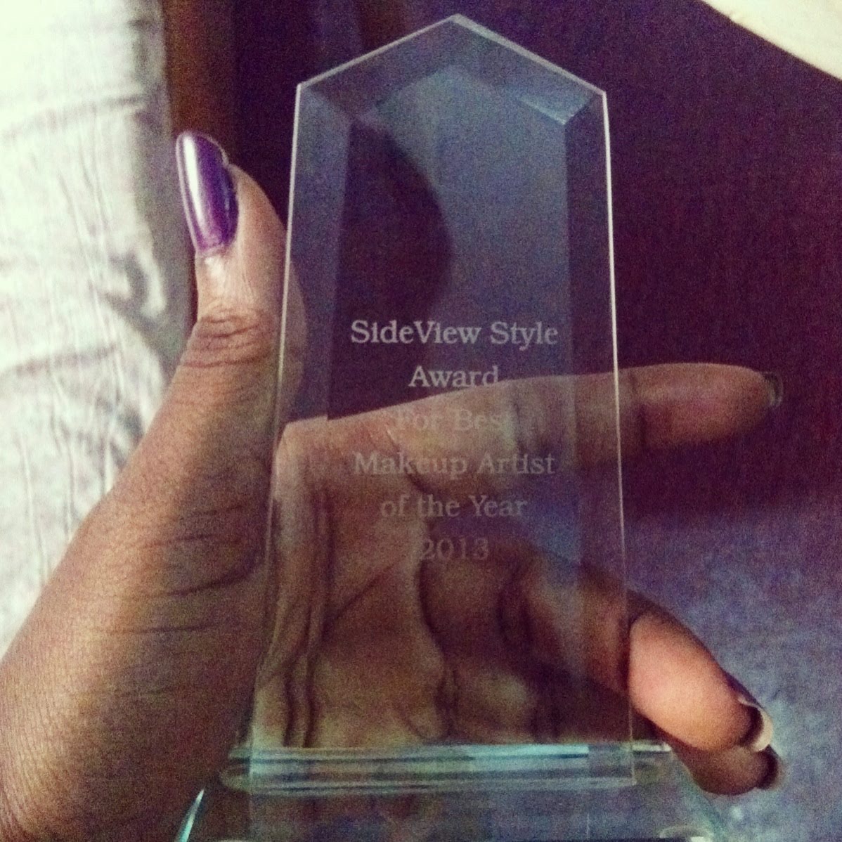 Sideview Style Awards 2013 : Winner - Best Makeup Artist Of The Year 2013